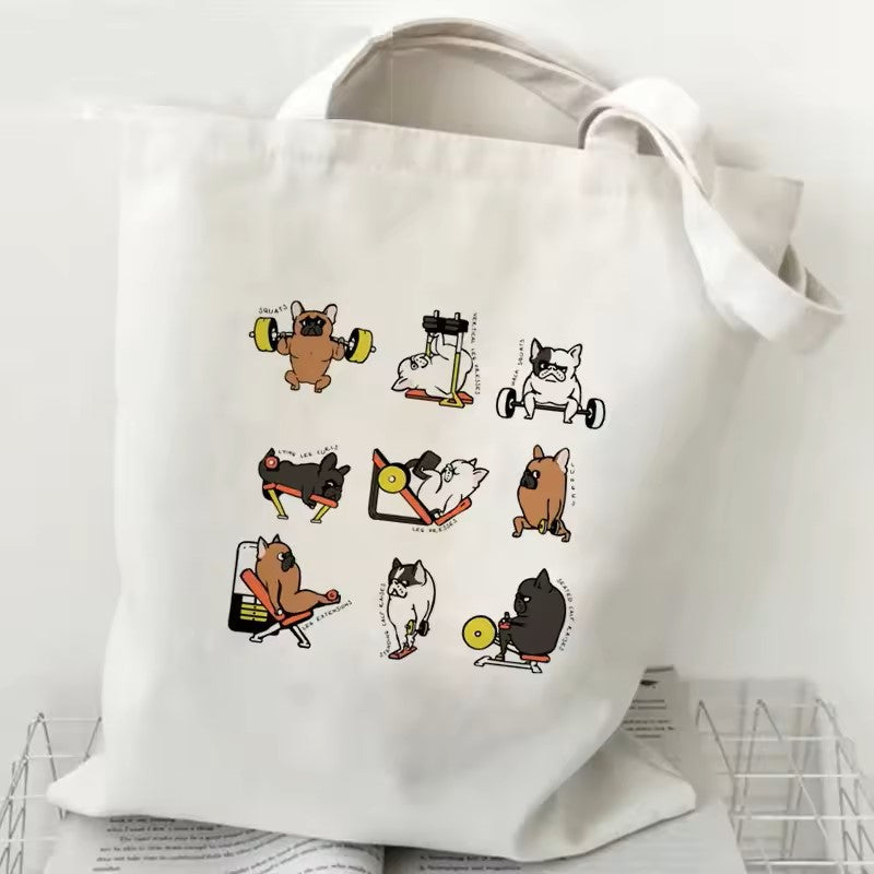 Tote bag french bulldog