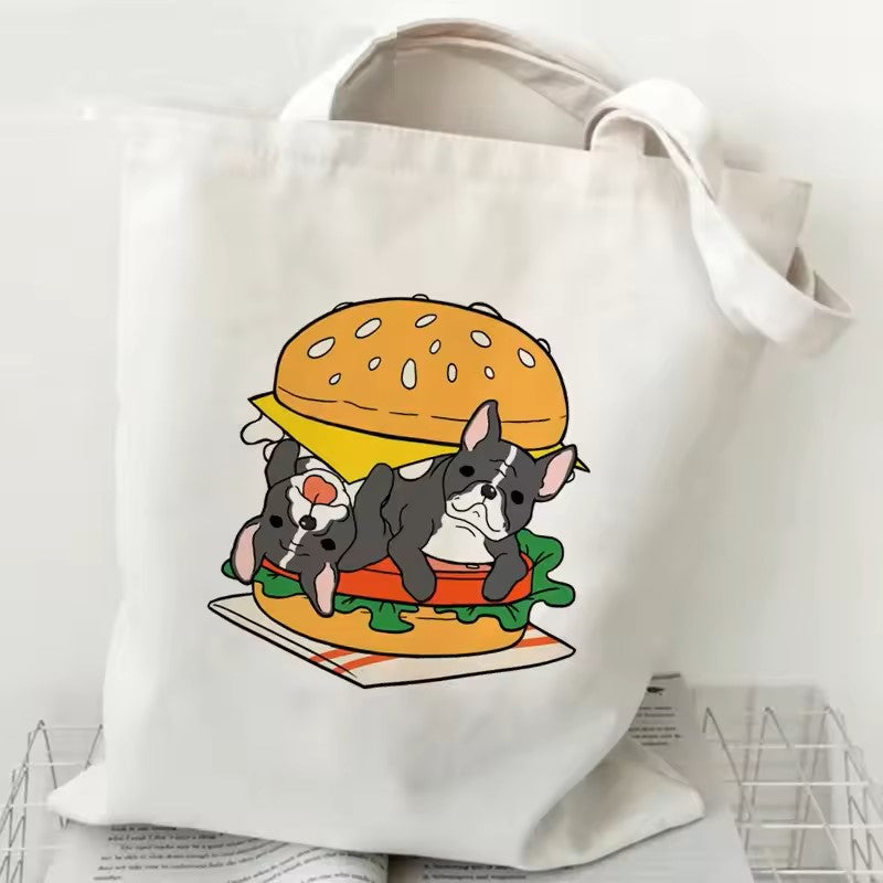 Tote bag french bulldog