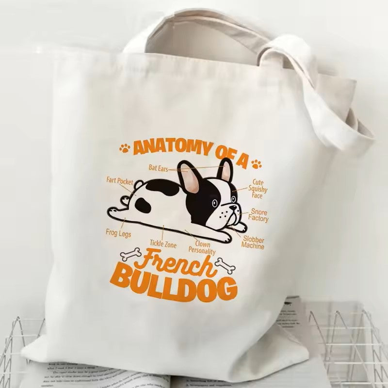 Tote bag french bulldog