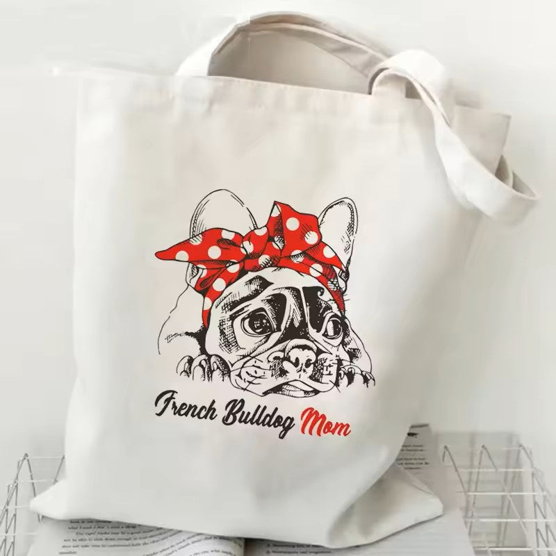 Tote bag french bulldog