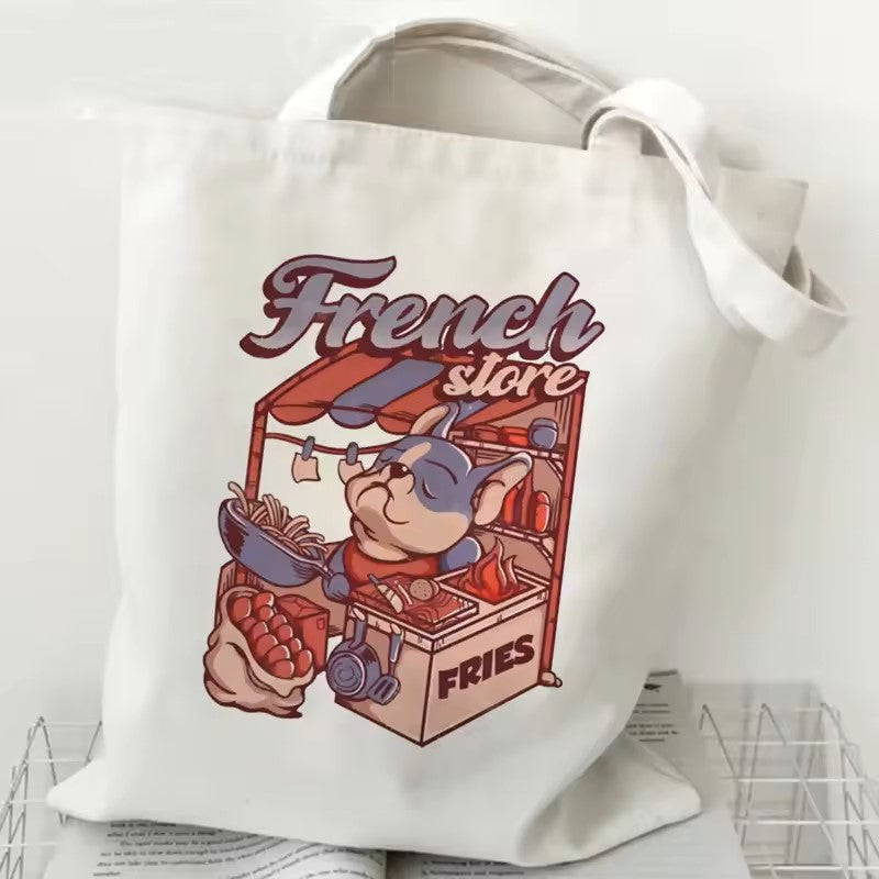 Tote bag french bulldog